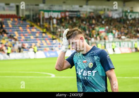 RIGA, Lettland. Juli 2024. UEFA Conference League Spiel zwischen dem Team Riga FC und dem Team Slask Wroclaw. Quelle: Gints Ivuskans/Alamy Live News Stockfoto