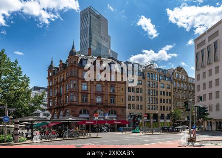 Der Nextower im Palais Thurn und Taxis, Frankfurt, Deutschland Stockfoto