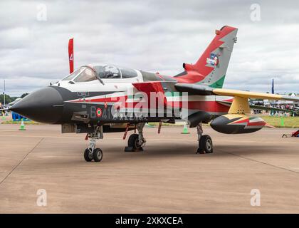Tornados Der Deutschen Luftwaffe Auf Statischem Display, Royal International Air Tattoo(Riat) 2024, Fairford, Gloucestershire, Vereinigtes Königreich Stockfoto