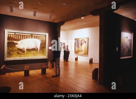 Das Brandywine River Museum zeigt amerikanische Kunst in einer Schmutzmühle aus dem 19. Jahrhundert und ist international bekannt für seine einzigartige Sammlung von Werken von Stockfoto