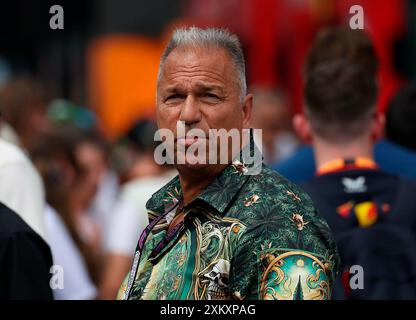 Budapest, Ungarn. Juli 2024. 21. Juli 2024, Hungaroring, Budapest, FORMEL 1 GROSSER PREIS VON UNGARN 2024, im Bild RTL-Reporter Kai Ebel Credit: dpa/Alamy Live News Stockfoto