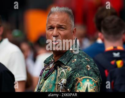 Budapest, Ungarn. Juli 2024. 21. Juli 2024, Hungaroring, Budapest, FORMEL 1 GRAND PRIX 2024 VON UNGARN, im Bild RTL-Reporter Kai Ebel Credit: dpa/Alamy Live News Stockfoto