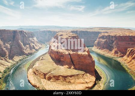 Horseshoe Bend, Page, Arizona, Usa Stockfoto