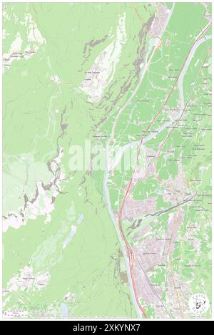 Torrente Noce, , IT, Italien, Trentino-Südtirol, n 46 8' 59'', N 11 4' 33'', Karte, Cartascapes Map, veröffentlicht 2024. Erkunden Sie Cartascapes, eine Karte, die die vielfältigen Landschaften, Kulturen und Ökosysteme der Erde enthüllt. Reisen Sie durch Zeit und Raum und entdecken Sie die Verflechtungen der Vergangenheit, Gegenwart und Zukunft unseres Planeten. Stockfoto