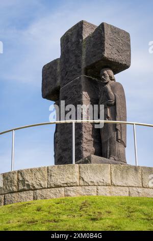 Der Deutsche Kriegsfriedhof La Cambe in Frankreich Stockfoto