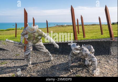 D-Day 75 Garden - Le Jardin du Souvenir Stockfoto