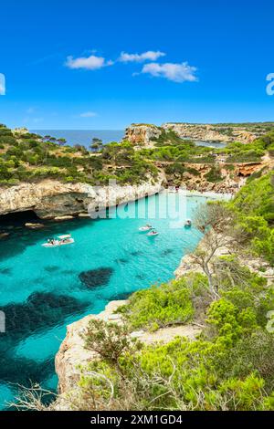 Caló des Moro von Mallorca Stockfoto