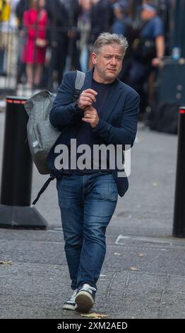 London, England, Großbritannien. Juli 2024. GREG JACKSON, CEO von Octopus Energy, kommt zu einer Geschäftsveranstaltung in der Downing Street 10. (Kreditbild: © Tayfun Salci/ZUMA Press Wire) NUR REDAKTIONELLE VERWENDUNG! Nicht für kommerzielle ZWECKE! Stockfoto