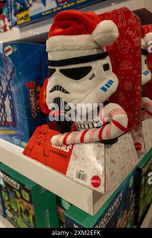 Die Arcade im Hauptkaufhaus von Macy bietet Spiele und Spielzeug, Herald Square, New York City, USA 2024 Stockfoto