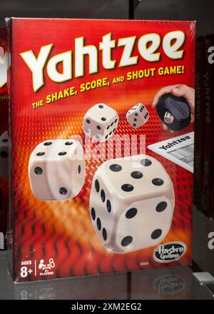 Die Arcade im Hauptkaufhaus von Macy bietet Spiele und Spielzeug, Herald Square, New York City, USA 2024 Stockfoto