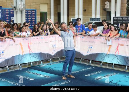 Giffoni Vallepiana, Italien, 25.07.2024, Giffoni Vallepiana Giffoni Festival 2024 Photocall Incanto, auf dem Foto: Stefano Pesce Stockfoto