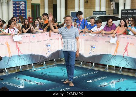 Giffoni Vallepiana, Italien, 25.07.2024, Giffoni Vallepiana Giffoni Festival 2024 Photocall Incanto, auf dem Foto: Stefano Pesce Stockfoto