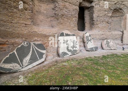 ROM, ITALIEN - 4. Oktober 2016: Caracalla-Bäder in Rom Stockfoto
