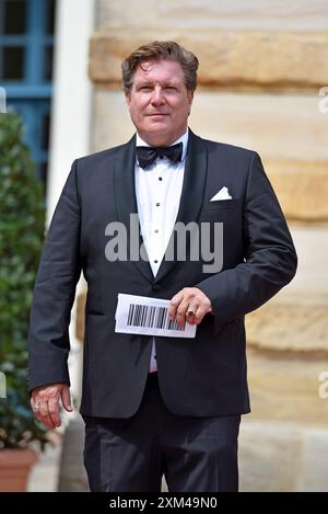 Francis Fulton Smith bei der Eröffnung der Bayreuther Festspiele im Festspielhaus Bayreuth am 25.07.2024 *** Francis Fulton Smith bei der Eröffnung der Bayreuther Festspiele im Festspielhaus Bayreuth am 25. 07 2024 Stockfoto