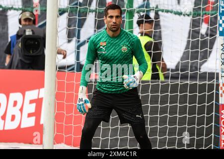 Krakau, Polen. Juli 2024. Fußball 2024/2025 UEFA Europa League zweite Qualifikationsrunde Wisla Krakow gegen SK Rapid Wien op: Paul Gartler Credit: Konrad Swierad/Alamy Live News Stockfoto