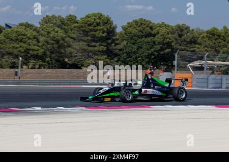 F4 Italienisch 2024 in Le Castellet, FRANKREICH, 21/07/2024 Florent 'MrCrash' B.. Stockfoto