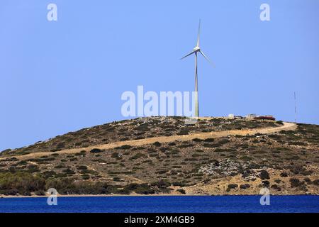 Insel Tilos, Dodekanesisch, Griechenland, EU. Vom Juni 2024 Stockfoto