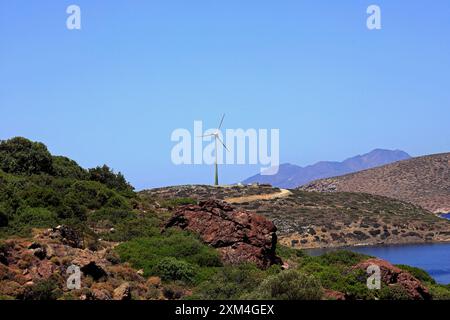 Insel Tilos, Dodekanesisch, Griechenland, EU. Vom Juni 2024 Stockfoto