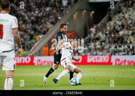 Fortaleza, Brasilien. Juli 2024. CE - FORTALEZA - 07/25/2024 - BRASILEIRO B 2024, CEARA x BOTAFOGO-SP - Lourenco Spieler aus Ceara während eines Spiels gegen Botafogo-SP im Stadion Arena Castelao für die brasilianische B 2024 Meisterschaft. Foto: Baggio Rodrigues/AGIF Credit: AGIF/Alamy Live News Stockfoto