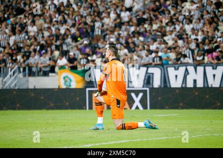 Fortaleza, Brasilien. Juli 2024. CE - FORTALEZA - 07/25/2024 - BRASILEIRO B 2024, CEARA x BOTAFOGO-SP - Michael Spieler von Botafogo-SP während eines Spiels gegen Ceara im Stadion Arena Castelao für die brasilianische B 2024 Meisterschaft. Foto: Baggio Rodrigues/AGIF (Foto: Baggio Rodrigues/AGIF/SIPA USA) Credit: SIPA USA/Alamy Live News Stockfoto