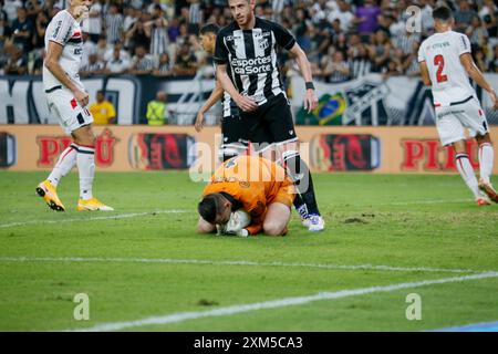 Fortaleza, Brasilien. Juli 2024. CE - FORTALEZA - 07/25/2024 - BRASILEIRO B 2024, CEARA x BOTAFOGO-SP - Michael Spieler von Botafogo-SP während eines Spiels gegen Ceara im Stadion Arena Castelao für die brasilianische B 2024 Meisterschaft. Foto: Baggio Rodrigues/AGIF (Foto: Baggio Rodrigues/AGIF/SIPA USA) Credit: SIPA USA/Alamy Live News Stockfoto