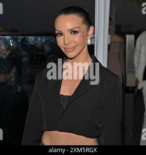 Hollywood, CA USA - 22. Juli 2024. Scheana Shay nimmt an der Green Label Fashion Show von Sutton Stracke Teil Stockfoto