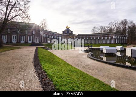 Neues Schloss im Hofgarten in Bayreuth Stockfoto