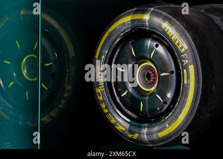 Belgien. Juli 2024. Circuit of Spa-Francorchamps PIRELLI Tyres (Philippe Nanchino/SPP) Credit: SPP Sport Pressefoto. /Alamy Live News Stockfoto