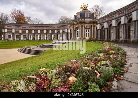 Neues Schloss im Hofgarten in Bayreuth Stockfoto