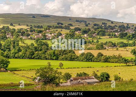 Landschaft in den North Pennines, Yorkshire, England Stockfoto