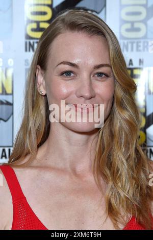 Yvonne Strahovski beim Photocall zur Peacock-Serie Teacup auf der San Diego Comic-Con International 2024 im Hilton Bayfront Hotel. San Diego, 25.07.2024 *** Yvonne Strahovski beim Fotobesuch für die Peacock Series Teetasse auf der San Diego Comic Con International 2024 im Hilton Bayfront Hotel San Diego, 25 07 2024 Foto:xD.xStarbuckx/xFuturexImagex Teetasse 4713 Stockfoto