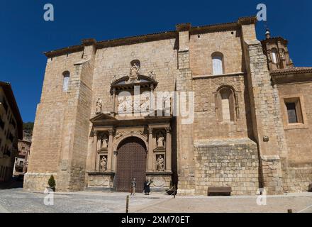 Kirche Santa Maria de los Sagrados Corporales in Daroca, Saragossa, Aragon, Spanien Stockfoto