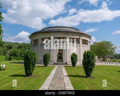 Berks Cemetery Extension und Ploegsteert Memorial to the Vermissten Stockfoto