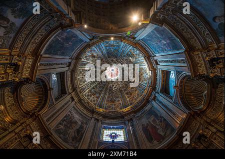 Kathedrale Santa Maria Assunta von innen, Siena, Toskana, Italien, Europa Stockfoto