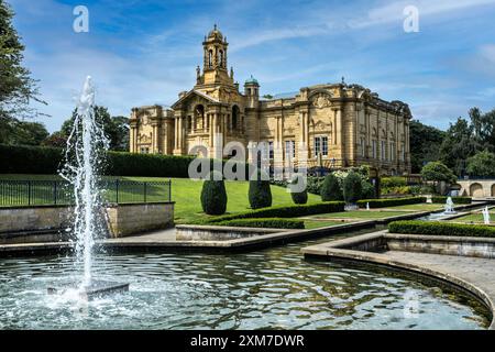 Cartright Hall im Lister Park Bradford, Großbritannien Stockfoto