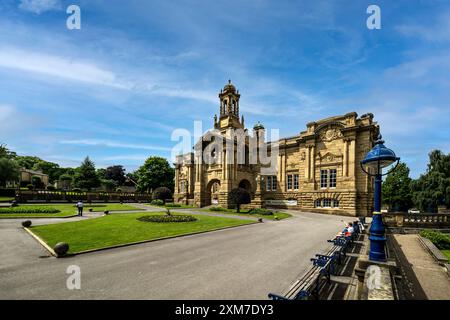 Cartright Hall im Lister Park Bradford, Großbritannien Stockfoto