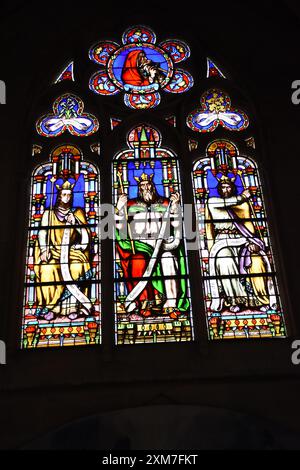 L'église Saint-Germain-l'Auxerrois EST une église catholique située dans le 1er Arrondissement de Paris. Elle fut également appelée église Saint-Germa Stockfoto