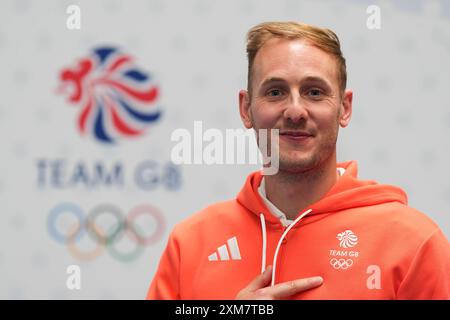 Aktenfoto vom 18.06.2024 von David Ames. Die Geister von 1988 haben sich in den acht folgenden Olympischen Spielen um die Hockeymannschaft der britischen Männer geschwemmt, zu ihrem unvergesslichen goldenen Moment in Seoul. Ausgabedatum: Freitag, 26. Juli 2024. Stockfoto