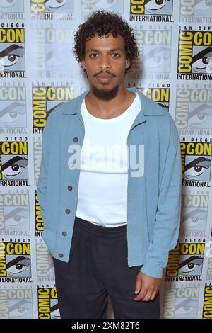 Moe Hashim beim Photocall zur Amazon Prime Videoserie 'That About to die' auf der San Diego Comic-Con International 2024 im Hilton Bayfront Hotel. San Diego, 25.07.2024 Stockfoto