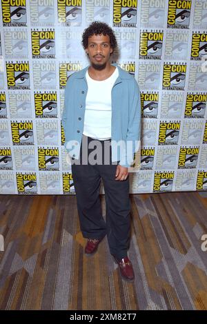 Moe Hashim beim Photocall zur Amazon Prime Videoserie 'That About to die' auf der San Diego Comic-Con International 2024 im Hilton Bayfront Hotel. San Diego, 25.07.2024 Stockfoto