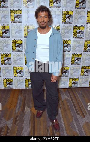 Moe Hashim beim Photocall zur Amazon Prime Videoserie 'That About to die' auf der San Diego Comic-Con International 2024 im Hilton Bayfront Hotel. San Diego, 25.07.2024 Stockfoto