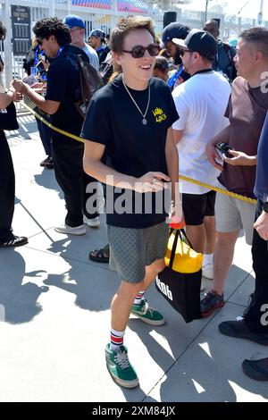 Jacob Bertrand auf der San Diego Comic-Con International 2024 am IMDB Boot. San Diego, 25.07.2024 *** Jacob Bertrand auf der San Diego Comic Con International 2024 auf der IMDB Boot San Diego, 25 07 2024 Foto:xD.xStarbuckx/xFuturexImagex bertrand 4701 Stockfoto