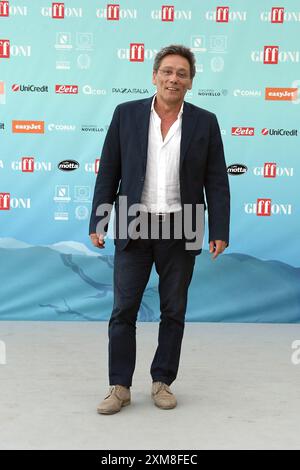 Giffoni Vallepiana Giffoni Festival 2024 Photocall Flavio Natalia, auf dem Foto: Stockfoto