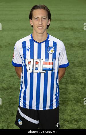 Eindhoven, Niederlande. Juli 2024. EINDHOVEN, 22.07.2024, Januar Louwers Stadium. Fotoruf FC Eindhoven, Keukenkampioendivisie Saison 2024/2025. Hugo Deenen Credit: Pro Shots/Alamy Live News Stockfoto