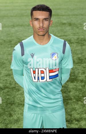 Eindhoven, Niederlande. Juli 2024. EINDHOVEN, 22.07.2024, Januar Louwers Stadium. Fotoruf FC Eindhoven, Keukenkampioendivisie Saison 2024/2025. Nino Fancito Credit: Pro Shots/Alamy Live News Stockfoto