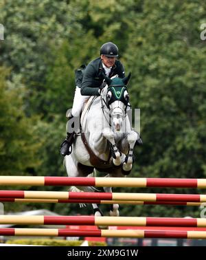 Juli 2024 Agria Royal International Horse Show. Hickstead Showground UK. Der Agria Nations Cup von Großbritannien. Quelle: Leo Mason ALAMY Live News & Sport. Stockfoto