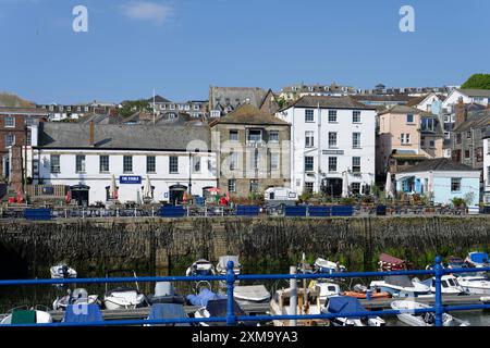 Marina, Falmouth, England, Großbritannien Stockfoto