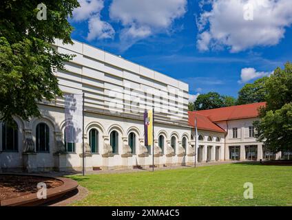 Reithalle von Gottfried Bandhauer, heute Konzerthalle und Veranstaltungszentrum, Schloss und Schlosspark Koethen, Sachsen-Anhalt, Deutschland Stockfoto