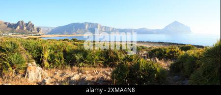 Golf von Cofano in der Provinz Trapani, Sizilien, Italien Stockfoto