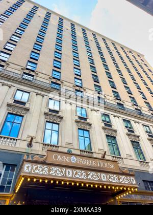 Boston, MA, USA - 18. Juli 2024: Omni Parker House Hotel Downtown boston Massachusetts Stockfoto